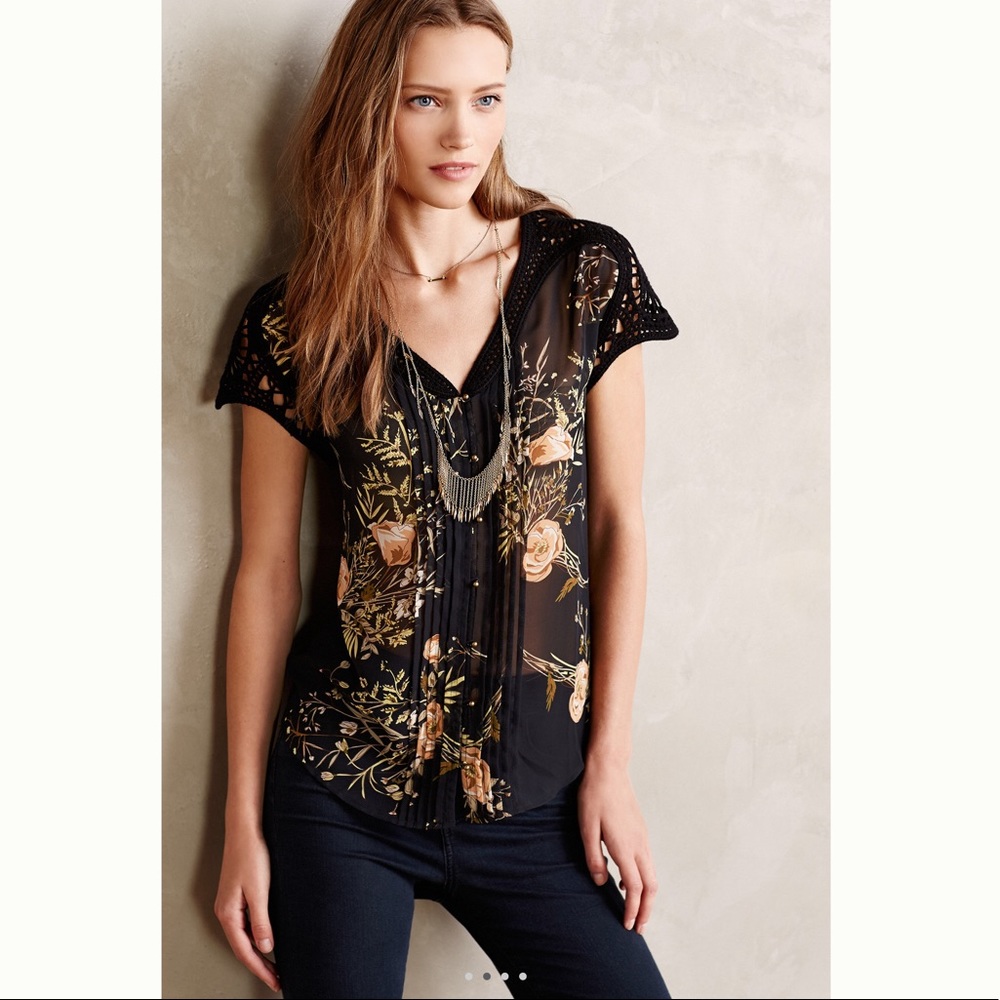 Meadow Rue top from Anthropologie